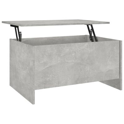 vidaXL Konferenční stolek betonově šedý 80 x 55,5 x 41,5 cm kompozit
