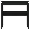 vidaXL Konzolový stolek černý 80 x 30 x 80 cm kompozitní dřevo