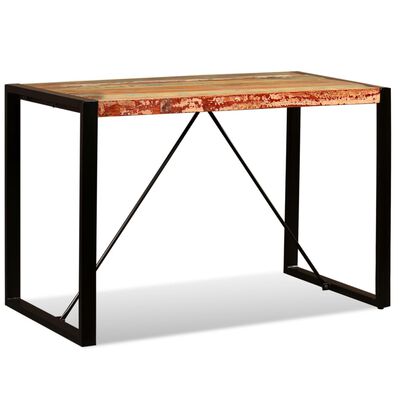 vidaXL Jídelní stůl masivní recyklované dřevo 120 cm