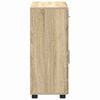 vidaXL Serv&iacute;rovac&iacute; skř&iacute;ň s polic&iacute; Sonoma dub 88,5 x 30,5 x 73 cm