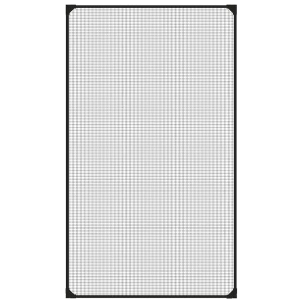 vidaXL Magnetick&aacute; okenn&iacute; s&iacute;ť proti hmyzu antracitov&aacute; 80 x 140 cm