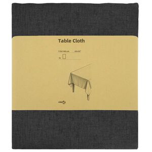vidaXL Ubrousek na stůl 5 ks Obd&eacute;ln&iacute;kov&yacute; Tmavě &scaron;ed&aacute; 110 x 140 cm