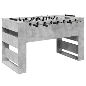 vidaXL Stoln&iacute; fotb&aacute;lek Betonově &Scaron;ed&aacute; 146,5 x 74 x 85 cm