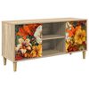 vidaXL Televizn&iacute; skř&iacute;ň GENNEP 102 x 33 x 50 cm Sonoma Kompozitn&iacute; dřevo