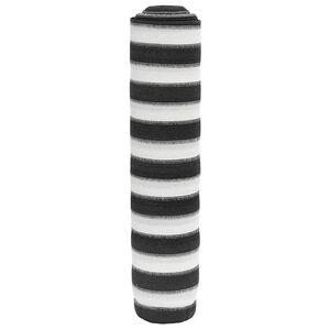 vidaXL St&iacute;nic&iacute; tkanina antracitov&aacute; a b&iacute;l&aacute; 1,2 x 25 m HDPE 75 g/m&sup2;