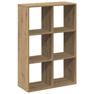 vidaXL Knihovna/děl&iacute;c&iacute; stěna dub artisan 69,5x29x103,5 cm kompozit