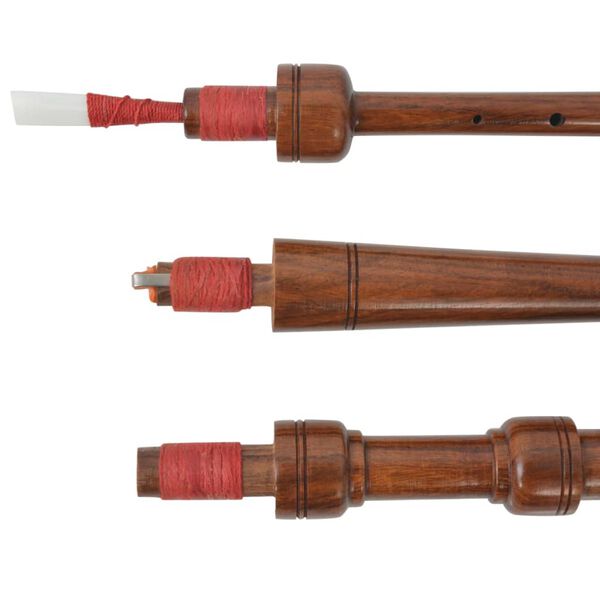 vidaXL Dětsk&eacute; skotsk&eacute; dudy horalsk&eacute; červen&yacute; tartan Royal Steward