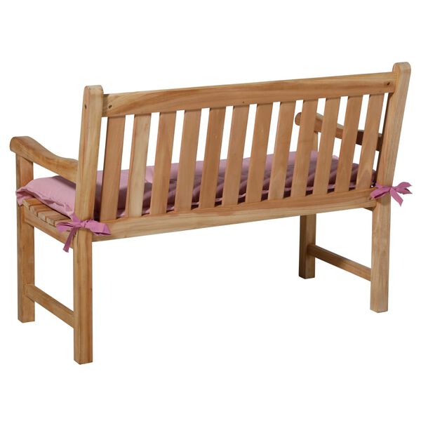 Madison Polstr na lavici Panama 180 x 48 cm jemně růžov&yacute;