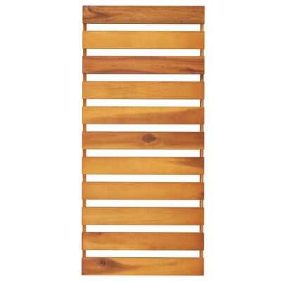 vidaXL 3patrový skládací regál 70 x 31 x 63 cm masivní akáciové dřevo