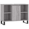 vidaXL Koupelnov&aacute; skř&iacute;ňka &scaron;ed&aacute; sonoma 80 x 33 x 60 cm kompozitn&iacute; dřevo