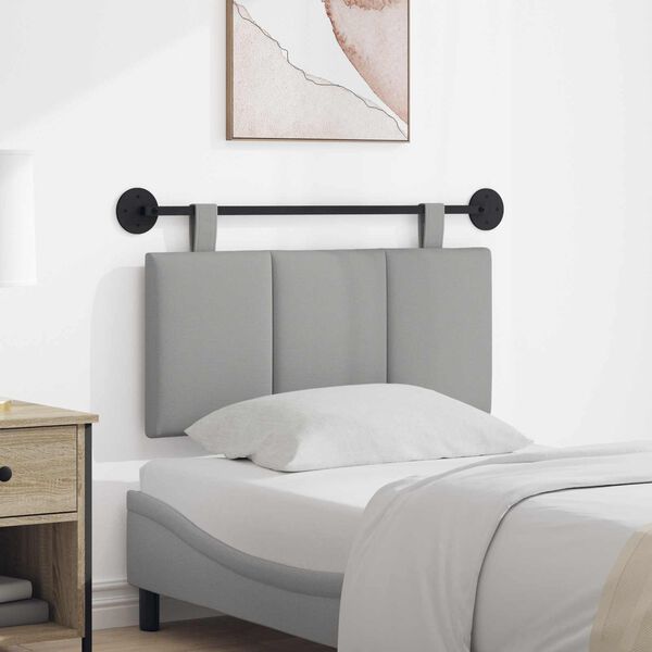 vidaXL Z&aacute;věsn&aacute; čeln&iacute; deska N&aacute;stěnn&yacute; Oblačno &scaron;ed&aacute; 90 x 55 x 5 cm textil