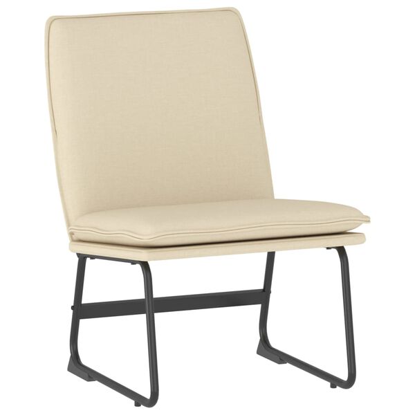 vidaXL Křeslo kr&eacute;mov&eacute; 52 x 75 x 76 cm textil