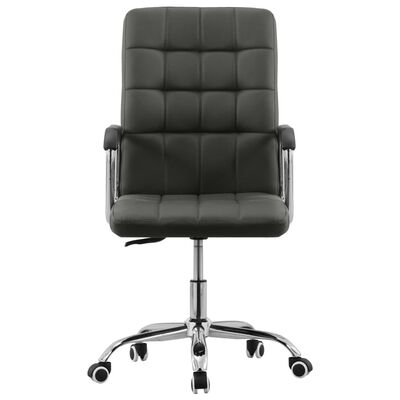 vidaXL Otočná kancelářská židle černá antracitová textil