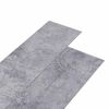 vidaXL Samolepic&iacute; PVC podlahov&aacute; prkna &Scaron;ed&yacute; cement 30,5 x 61 cm 28 ks