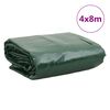 vidaXL Plachta zelen&aacute; 4 x 8 m 650 g/m&sup2;