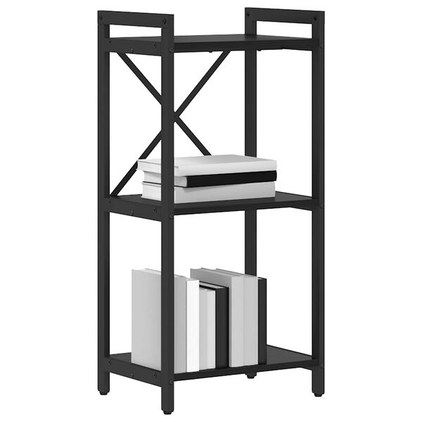 vidaXL Knihovna Čern&yacute; dub 40 x 30 x 85 cm kompozitn&iacute; dřevo