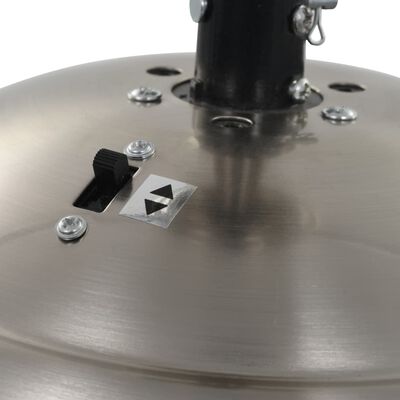 vidaXL Ozdobný stropní ventilátor se světlem 128 cm hnědý