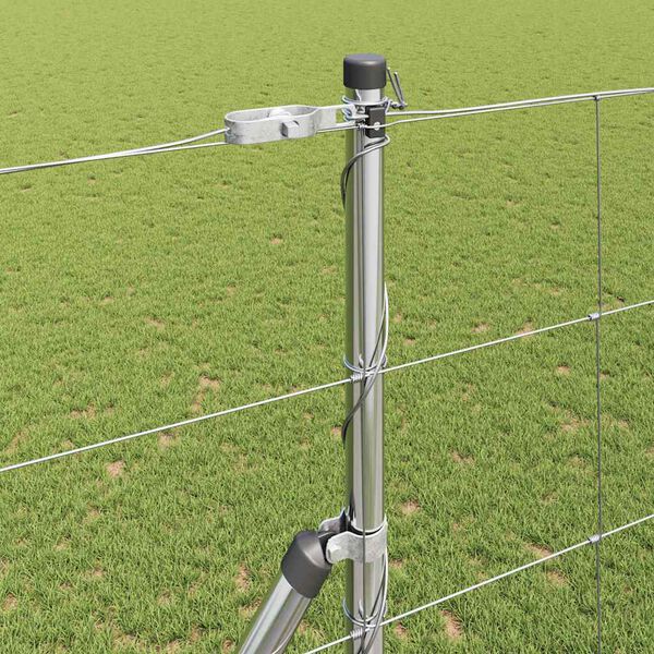 vidaXL Plotov&yacute; sloupek. Pozinkovan&yacute; 25 x 1,5 m Ocel