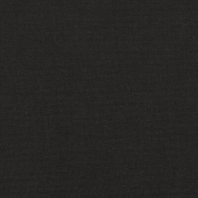 vidaXL 3místná pohovka černá 180 cm textil