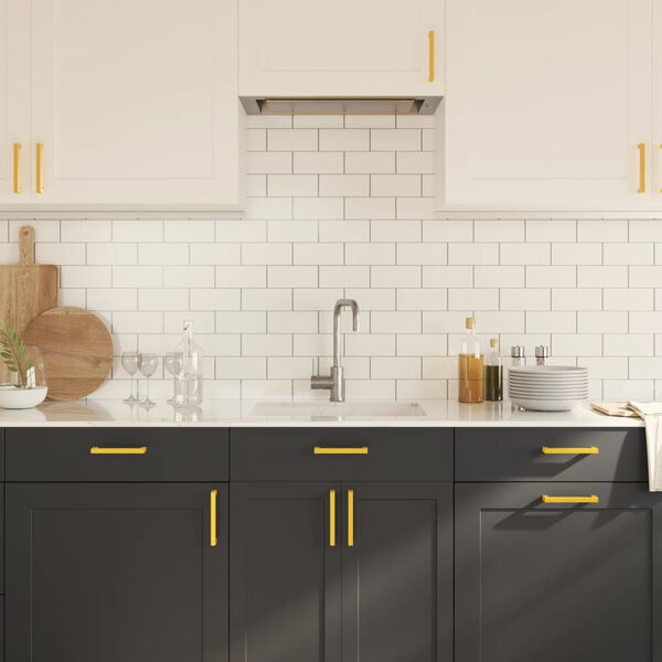 vidaXL N&aacute;bytkov&eacute; &uacute;chytky 20 ks zlat&eacute; 128 mm nerezov&aacute; ocel