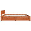 vidaXL R&aacute;m postele Voskově hněd&aacute; 180 x 200 cm Masivn&iacute; borovicov&eacute; dřevo