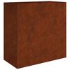 vidaXL Truhl&iacute;k 40 x 80 x 80 cm cortenov&aacute; ocel