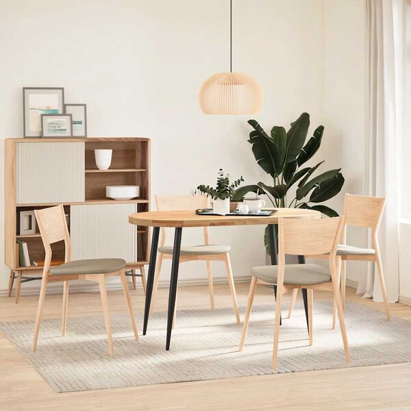 vidaXL Nohy konzolov&eacute;ho stolku kuželov&eacute;ho tvaru 4 ks čern&eacute; 72-73 cm ocelov&eacute;