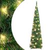 vidaXL Uměl&yacute; v&aacute;nočn&iacute; stromek pop-up 50 LED diod zelen&yacute; 120 cm