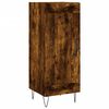 vidaXL Skř&iacute;ň highboard kouřov&yacute; dub 34,5 x 34 x 180 cm kompozitn&iacute; dřevo