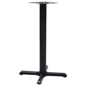 vidaXL Noha bistro stolu čern&aacute; 56 x 56 x 72 cm litinov&aacute;