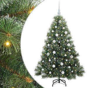 vidaXL Uměl&yacute; v&aacute;nočn&iacute; stromeček s stojanem Zelen&aacute; 150 cm PE a PVC