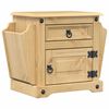 vidaXL Nočn&iacute; stolek Corona 45 x 35 x 47,5 cm masivn&iacute; borov&eacute; dřevo
