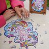 UNIDRAGON 195dílné dřevěné puzzle Inspiring Unicorn střední 26 x 32 cm