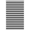 vidaXL Zebra roleta čern&aacute; 145x200 cm &scaron;&iacute;řka l&aacute;tky 140,9 cm polyester