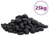 vidaXL Le&scaron;těn&eacute; obl&aacute;zky 25 kg čern&eacute; 2&ndash;5 cm