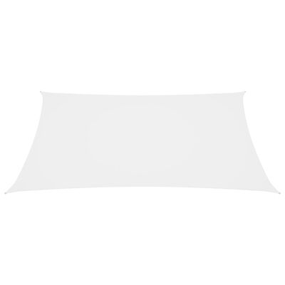 vidaXL Stínící plachta oxfordská látka obdélníková 6 x 7 m bílá