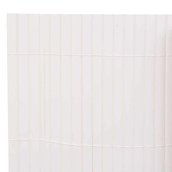 vidaXL Zahradn&iacute; plot B&iacute;l&aacute; 150 x 300 cm PVC