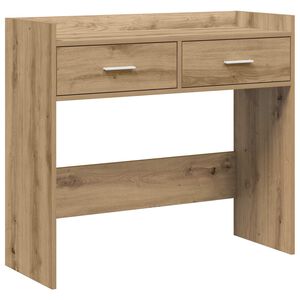 vidaXL Konzolov&yacute; stolek Dub artisan 90 x 35 x 80 cm Kompozitn&iacute; dřevo