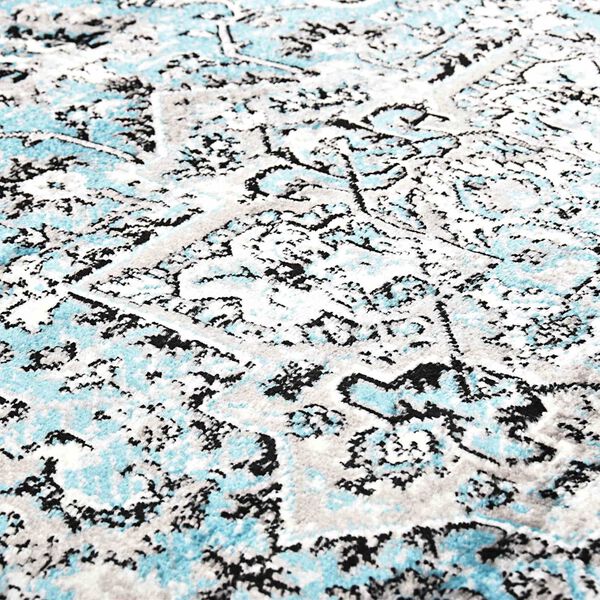 vidaXL Koberec Světle modr&aacute; 80 x 150 cm Polyethylen