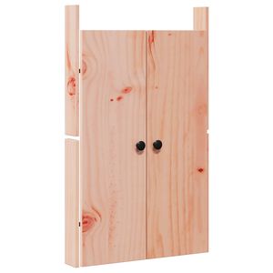 vidaXL Kuchyňsk&eacute; dveře MEPPEL Hněd&aacute; 50 x 9 x 82 cm