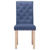 vidaXL J&iacute;deln&iacute; židle 2 ks modr&eacute; textil