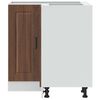vidaXL Kuchyňsk&aacute; rohov&aacute; skř&iacute;ňka "Porto" hněd&yacute; dub kompozitn&iacute; dřevo