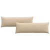 vidaXL Pohovkov&eacute; pol&scaron;t&aacute;ře 2 ks textil Kr&eacute;mov&aacute; 120 x 40 cm