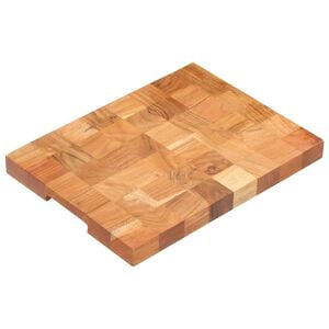 vidaXL Prk&eacute;nko na kr&aacute;jen&iacute; potravin 40 x 30 x 3,8 cm masivn&iacute; ak&aacute;cie