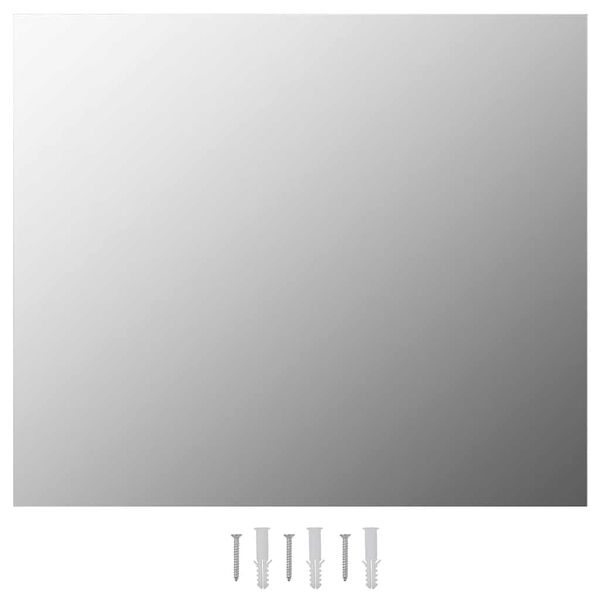 vidaXL Zrcadlo bez r&aacute;mu 80 x 60 cm sklo