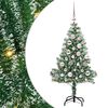 vidaXL Uměl&yacute; v&aacute;nočn&iacute; stromeček se sněhem a LED osvětlen&iacute;m 120 cm