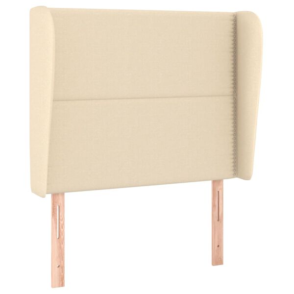 vidaXL Čelo postele typu u&scaron;&aacute;k kr&eacute;mov&eacute; 93x23x118/128 cm textil