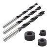 wolfcraft 3 kol&iacute;kov&eacute; vrt&aacute;ky s hloubkov&yacute;mi dorazy 6,8,10 mm 2730000