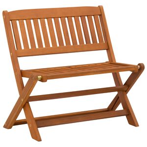 vidaXL Dětsk&aacute; lavička Hněd&aacute; 61 x 38 x 57 cm Masivn&iacute; eukalyptov&eacute; dřevo