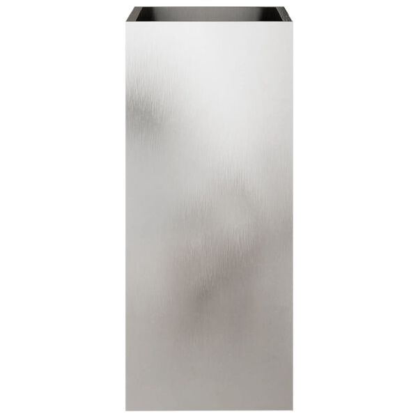 vidaXL Truhl&iacute;k stř&iacute;brn&yacute; 32x29x75 cm nerezov&aacute; ocel